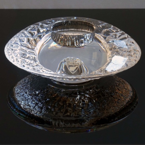 Orrefors round votive holder - Picture 5 of 5